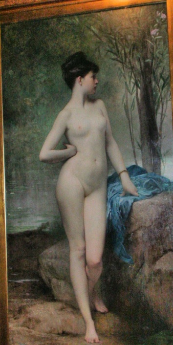 Chloe was painted by the French artist Jules Joseph Lefebvre